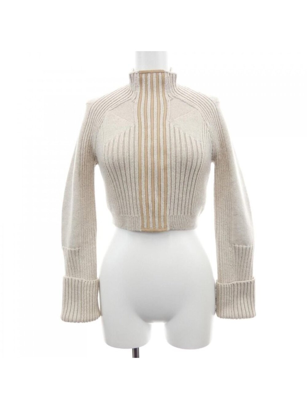 Hermes Knit Sweater Beige